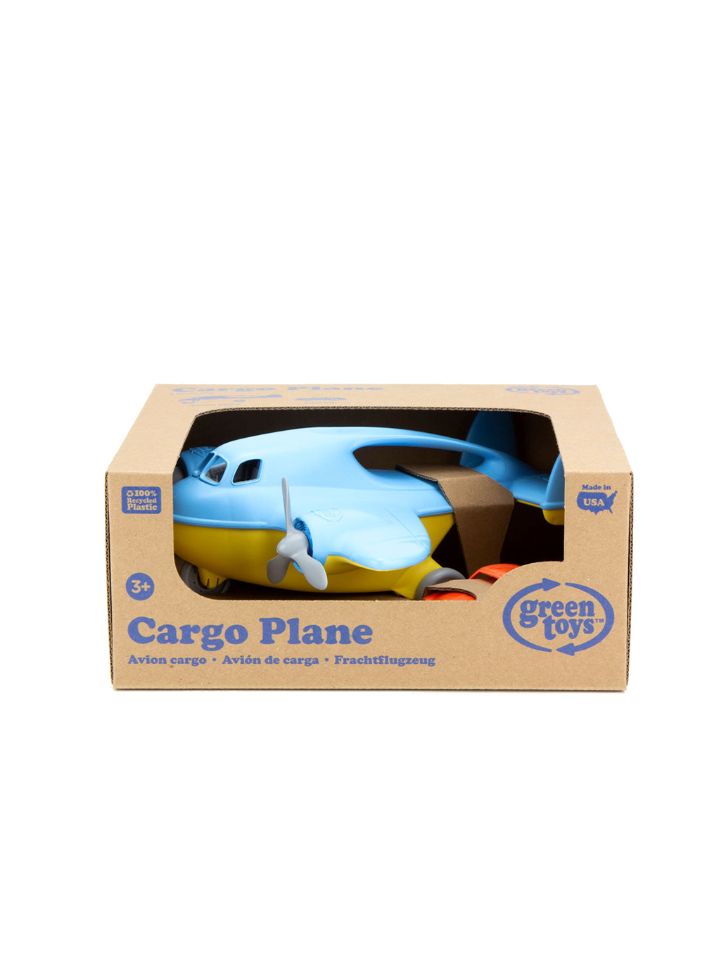 Samolot Cargo z Bio Plastiku Green Toys BEBE Concept 