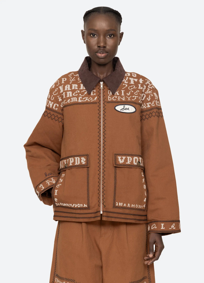 Kit embroidery jacket SEA New York BEBE Concept 