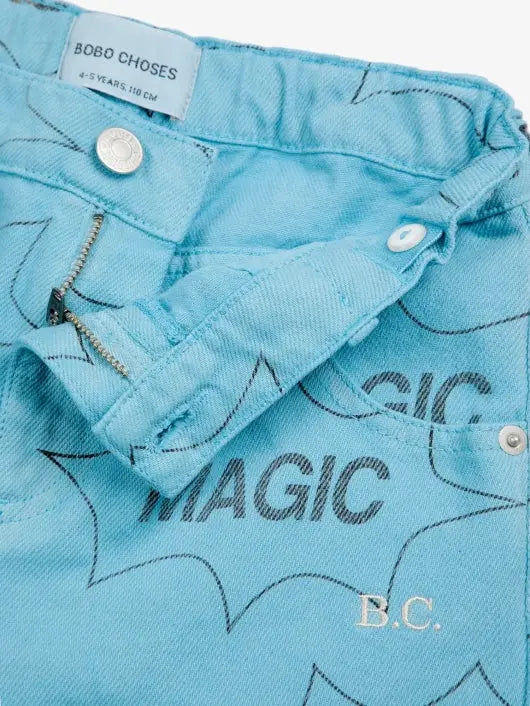 OUTLET Dziecięce spodnie Magic denim | rozm. 4-5y Bobo Choses BEBE Concept 