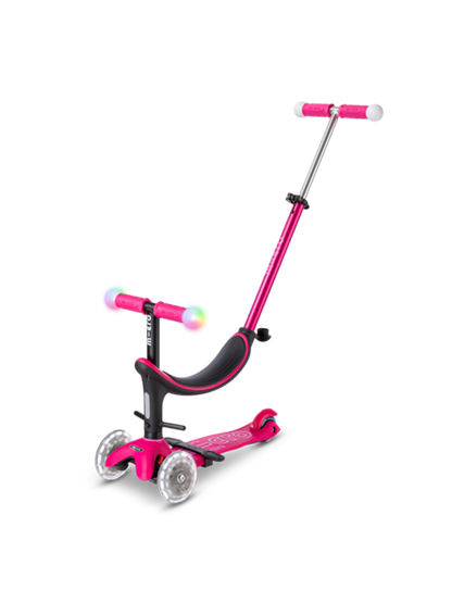 Hulajnoga Mini2Grow Deluxe Magic LED 4w1 Micro BEBE Concept 