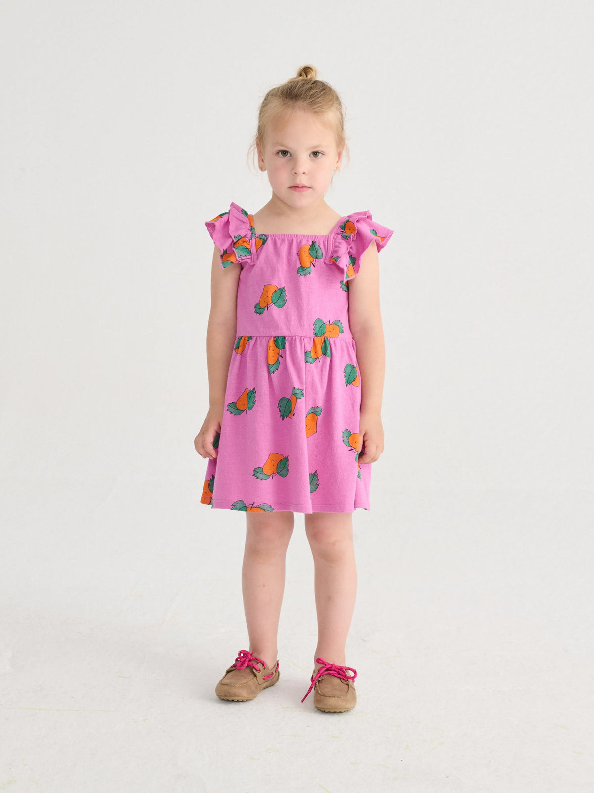 Sukienka Tangerine all over ruffled dress Bobo Choses BEBE Concept 