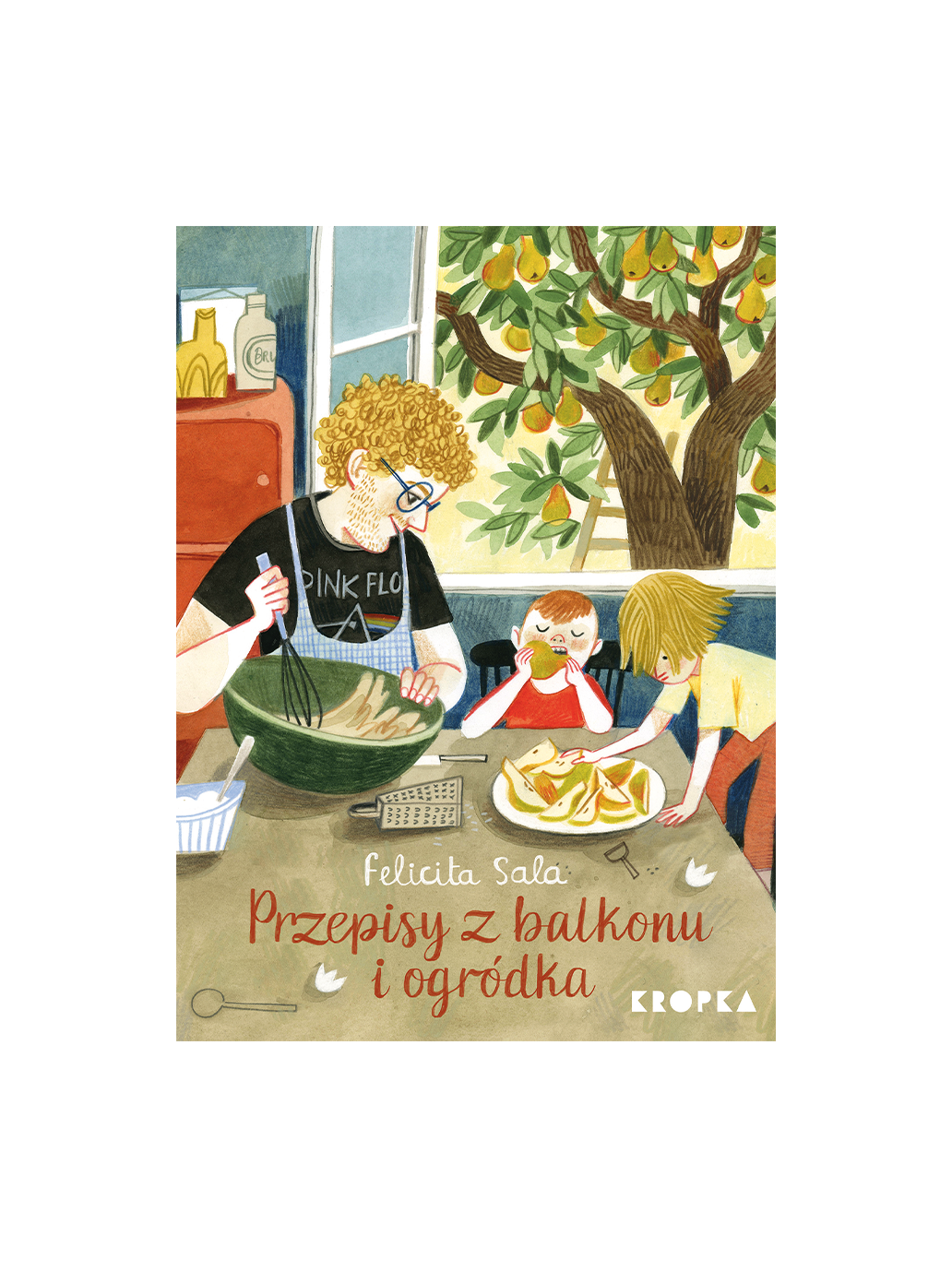 Przepisy z balkonu i ogródka Wydawnictwo Kropka BEBE Concept 