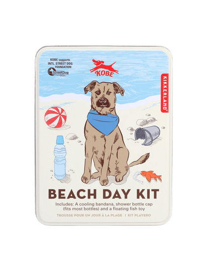 Zestaw dla psa Kobe Dog Beach Day Kit Kikkerland BEBE Concept 