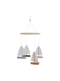 Dekoracyjny mobil Sailboats Kas Kopenhagen BEBE Concept 