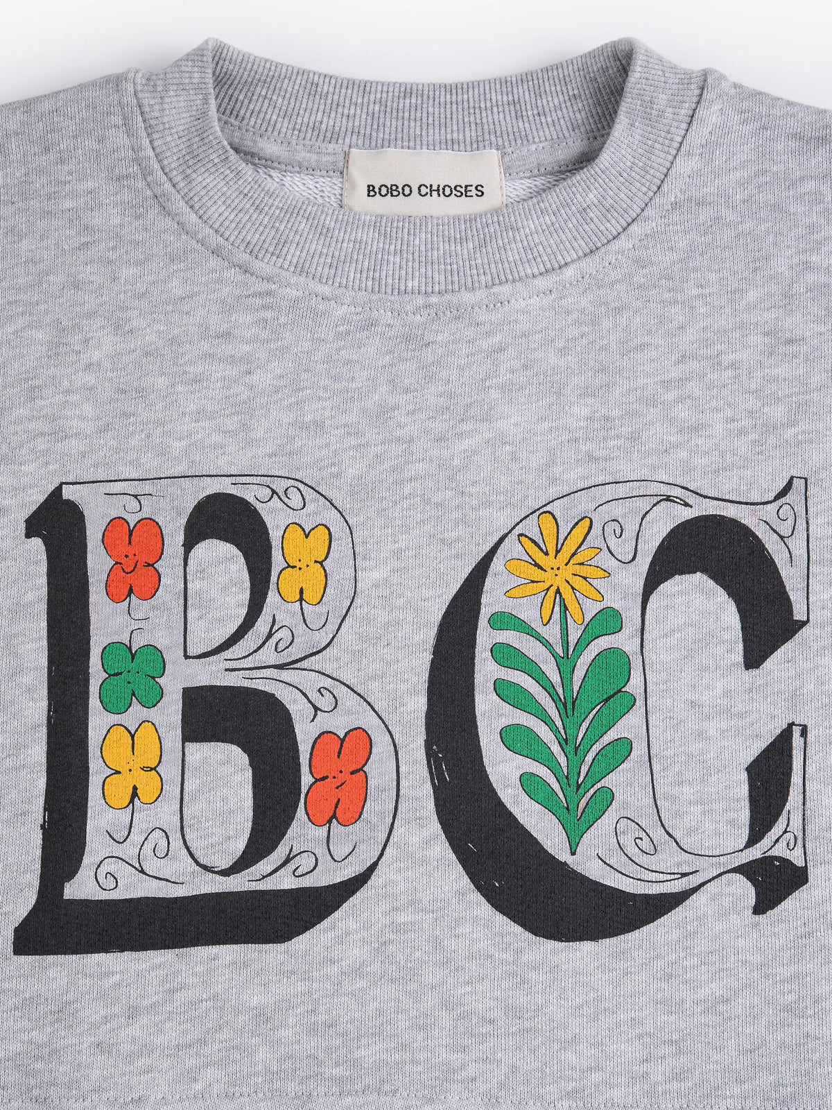 Bluza Spring Letters cropped sweatshirt Bobo Choses BEBE Concept 