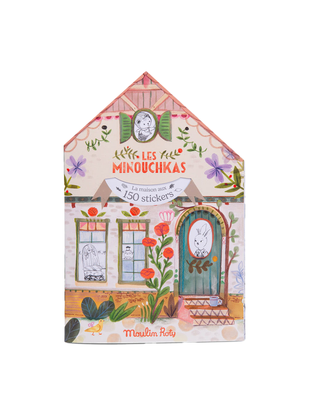 Kolorowanka z naklejkami Moulin Roty BEBE Concept 