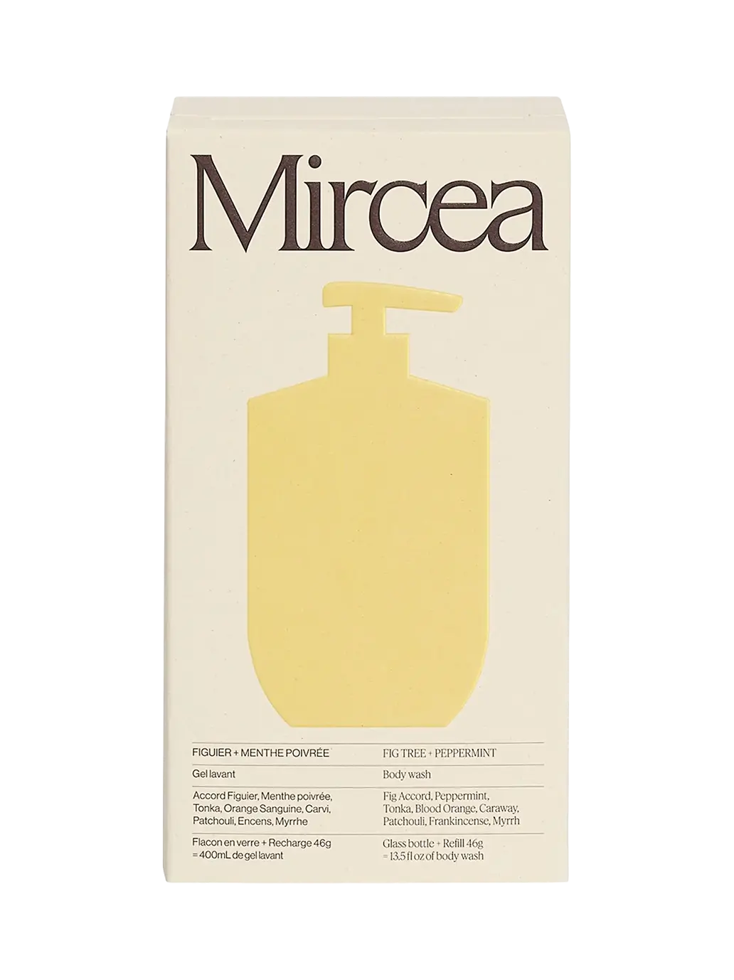 Hand &amp; Body Wash 400 ml Mircea BEBE Concept 