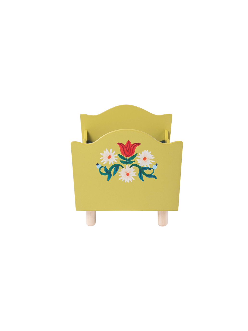 Drewniane mini łóżeczko Les Minouchkas Moulin Roty BEBE Concept 