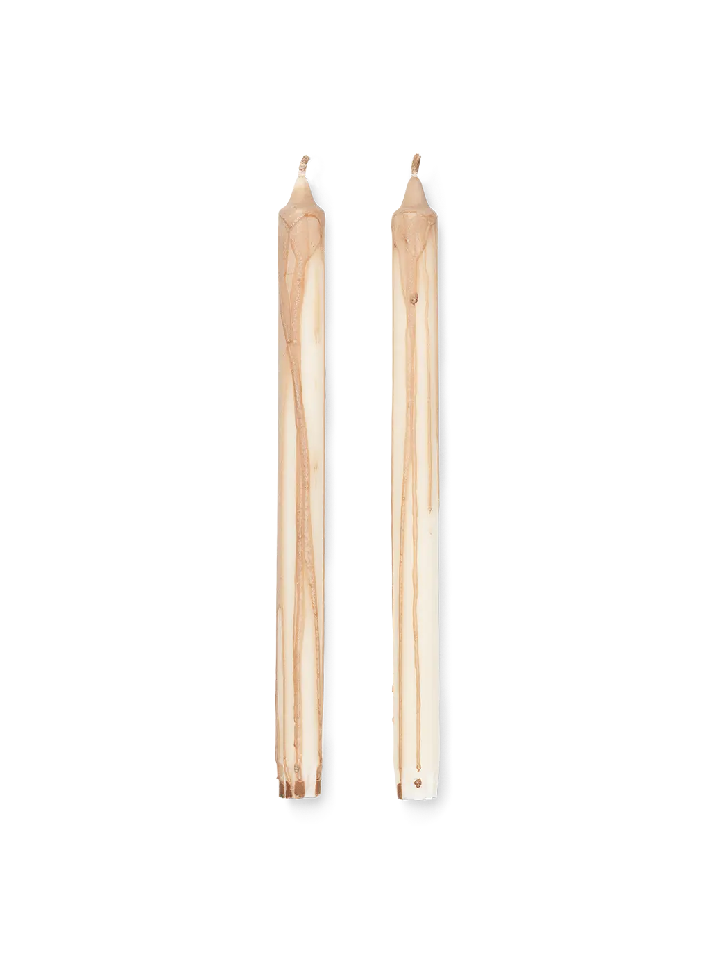 zestaw dwóch świec stołowych Duo Candle Ferm Living BEBE Concept 