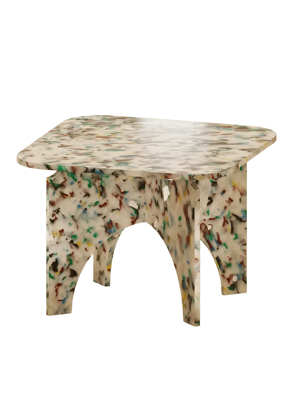 Stolik z eko tworzywa Square Table M1N3 Minimono BEBE Concept 