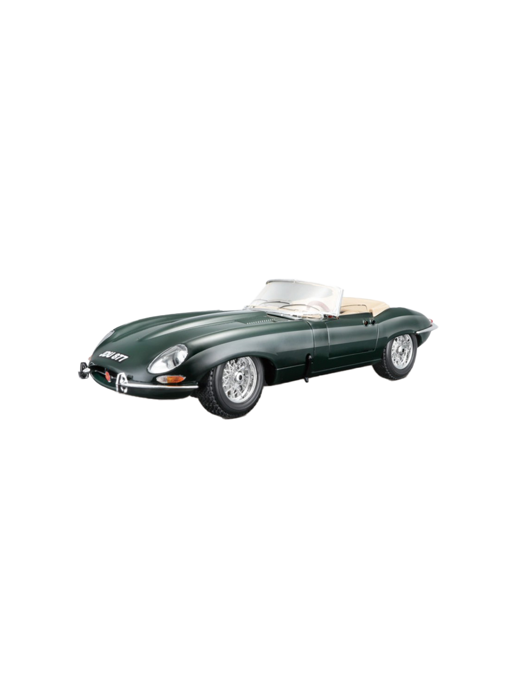 Metalowy model samochodu Jaguar E Type Cabriolet 1961 Burago BEBE Concept 