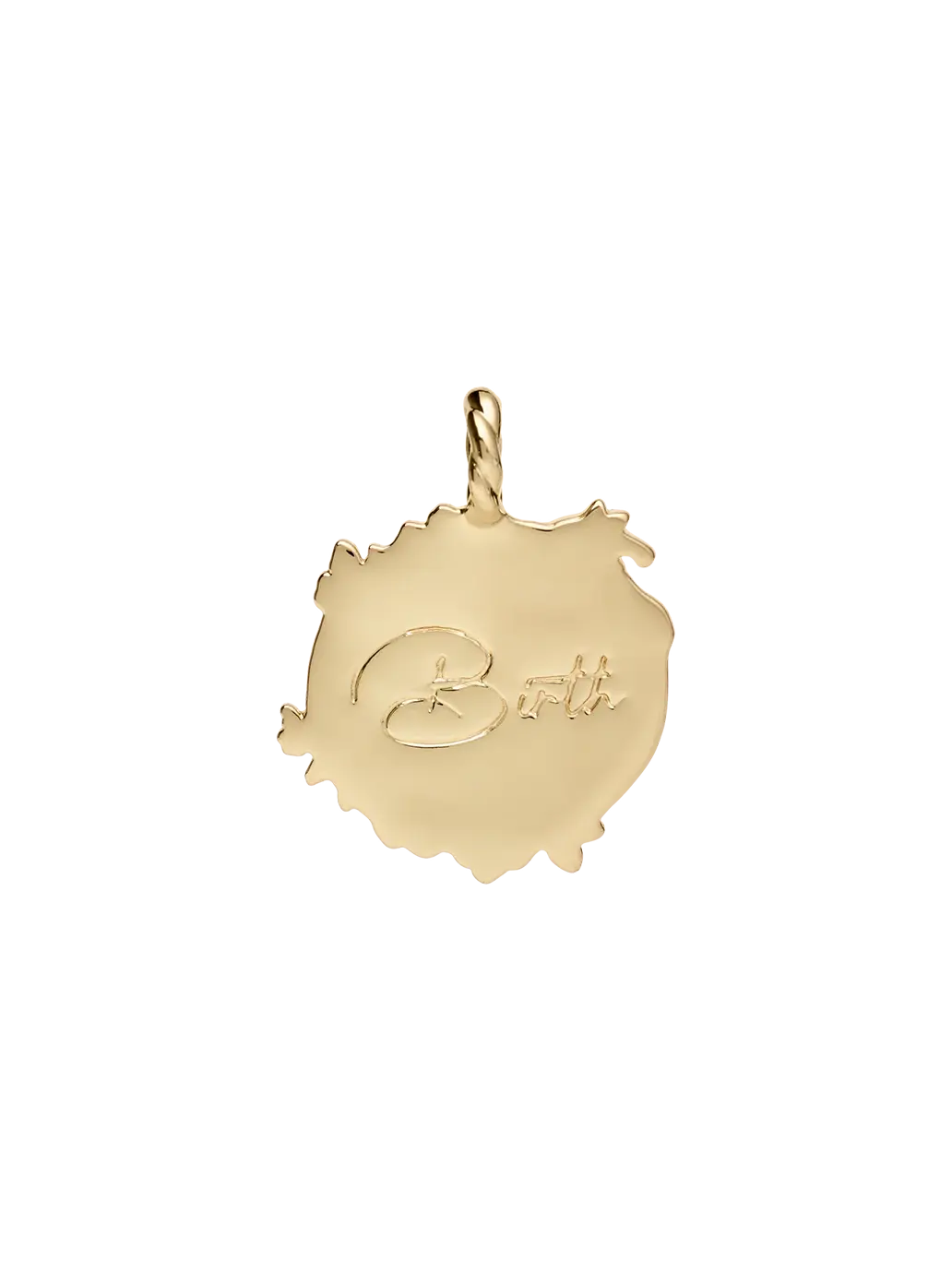 Pozłacana zawieszka Memorable Charm Birth Anna + Nina BEBE Concept 