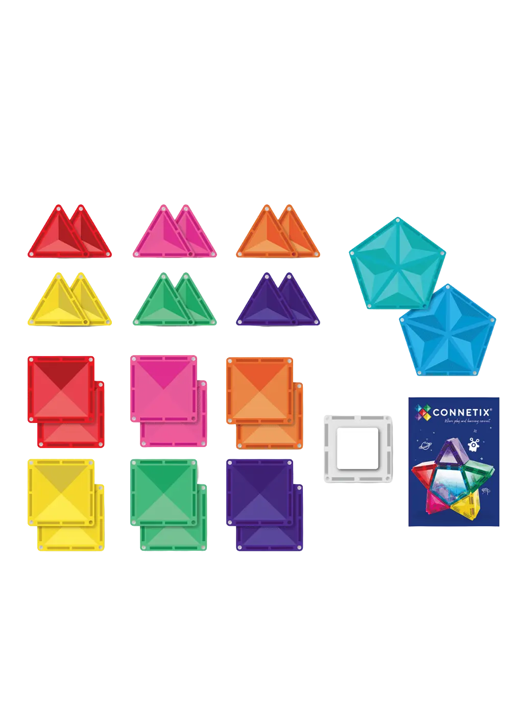Podświetlane klocki magnetyczne Light Star Pack Connetix BEBE Concept 