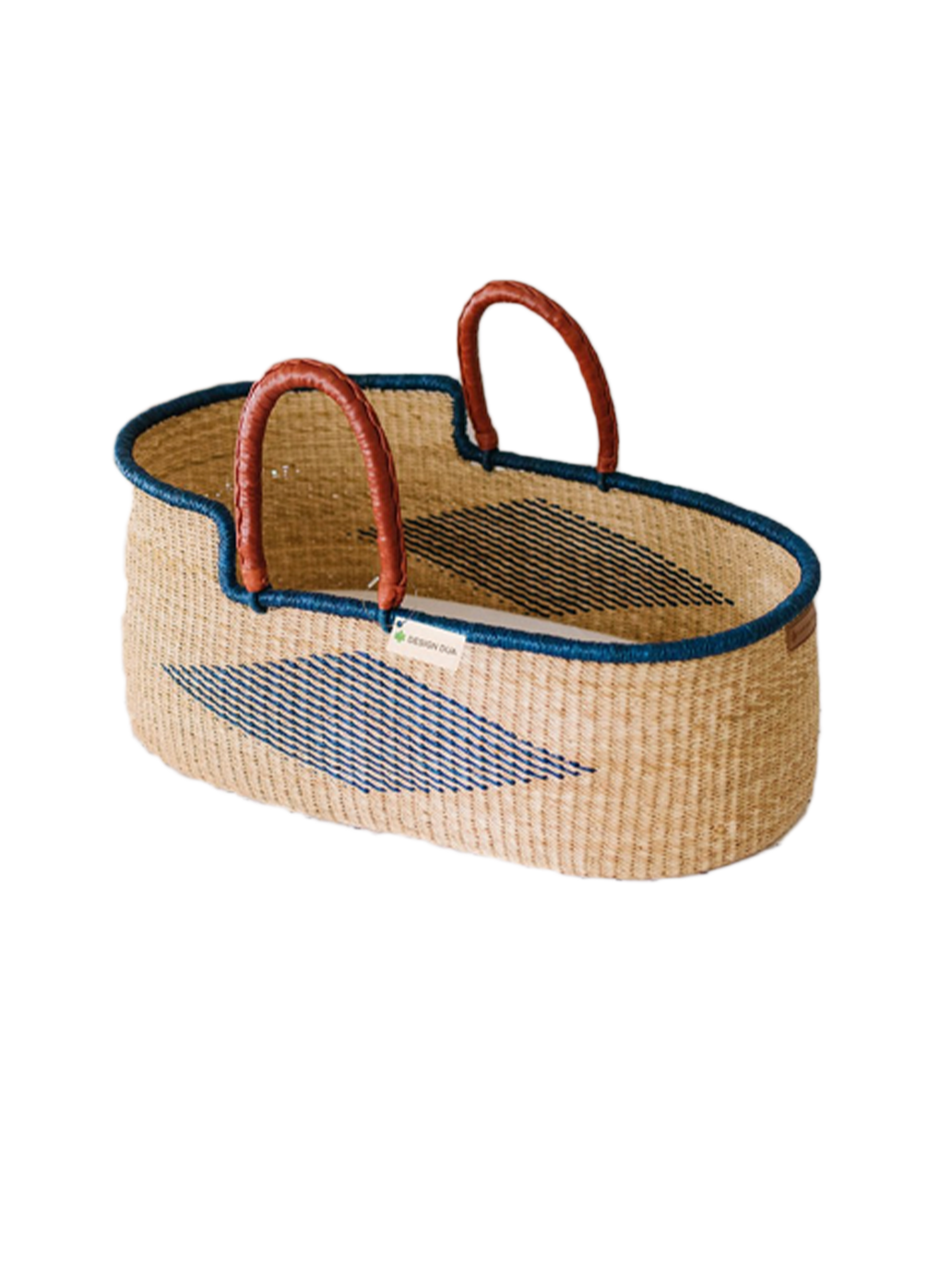 ręcznie pleciony kosz Mojżesza Bilia Basket Design Dua BEBE Concept 