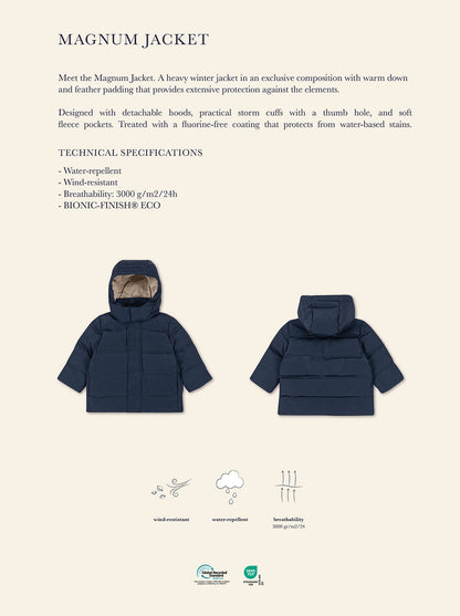 Kurtka puchowa Magnum Down Jacket Konges Slojd BEBE Concept 