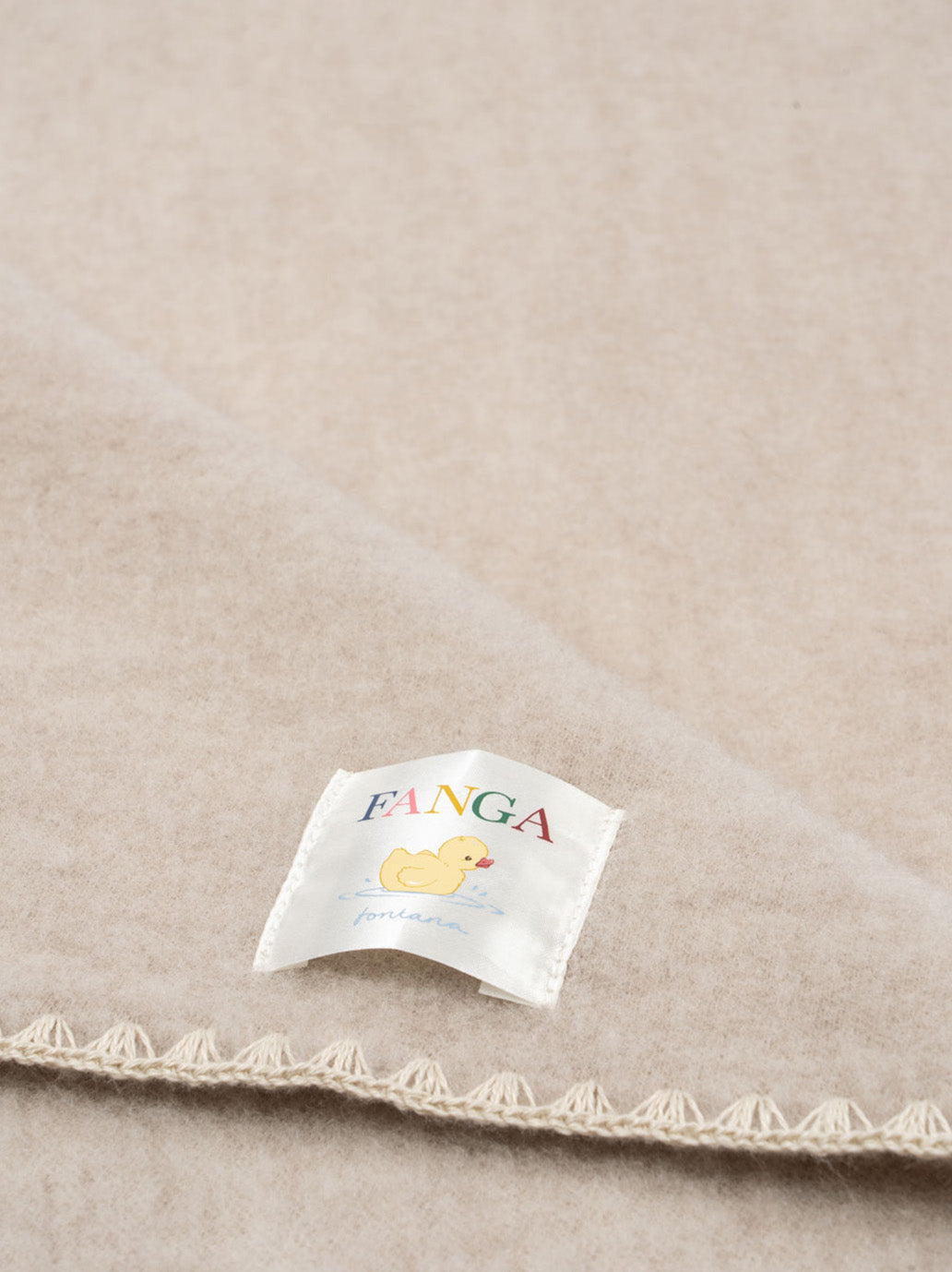 Wełniany kocyk niemowlęcy Fanga Erba
