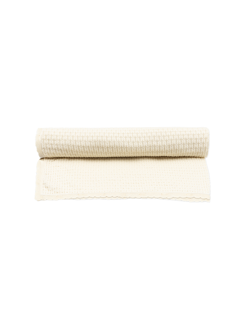 Coperta Fanga Venti Pointelle in cotone