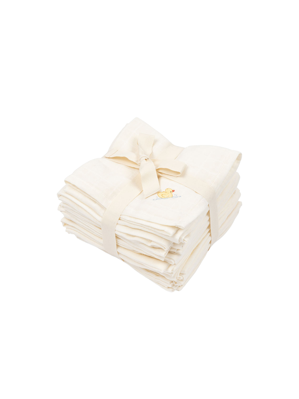 Zestaw pieluszek muślinowych Fanga Nuvoli 10-pack ANTIQUE WHITE