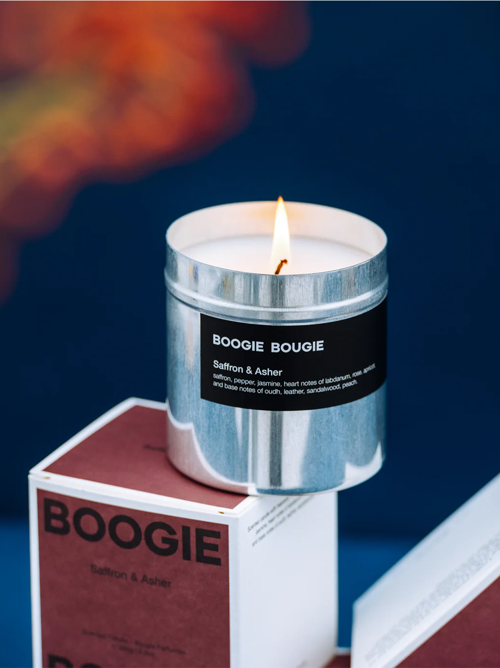 Świeca zapachowa z wosku sojowego Boogie Bougie BEBE Concept 