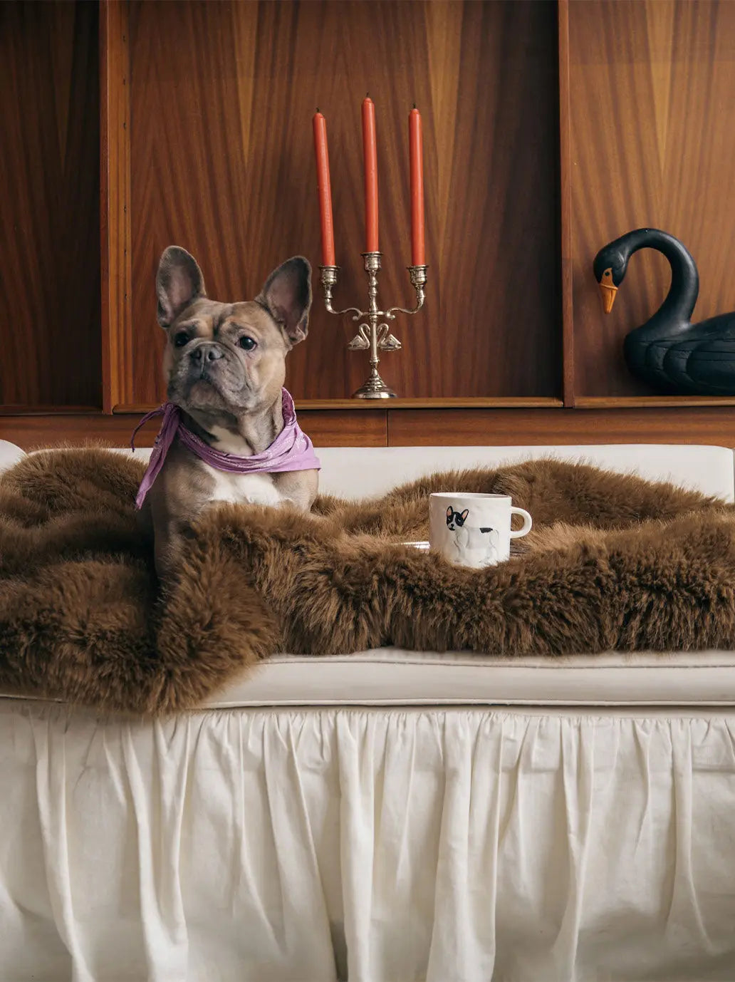 Ceramiczny kubek French Bulldog Anna + Nina BEBE Concept 