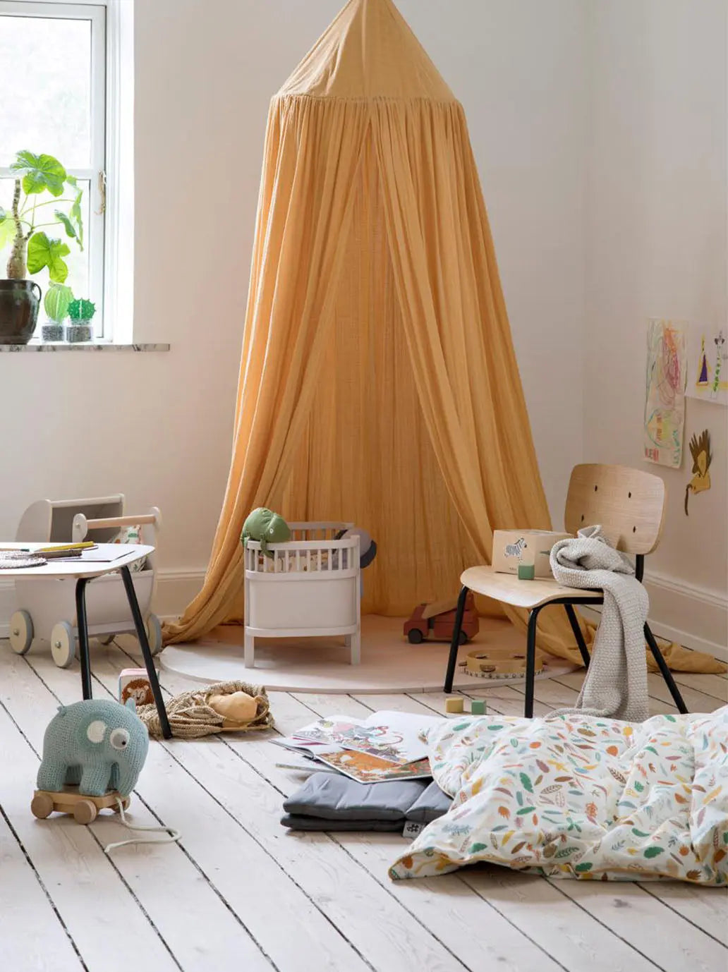 drewniane krzesełko dziecięce Oakee Chair Sebra BEBE Concept 