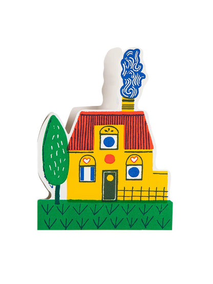 Ozdobna kartka z kopertą Yellow Home Archivist Gallery BEBE Concept 