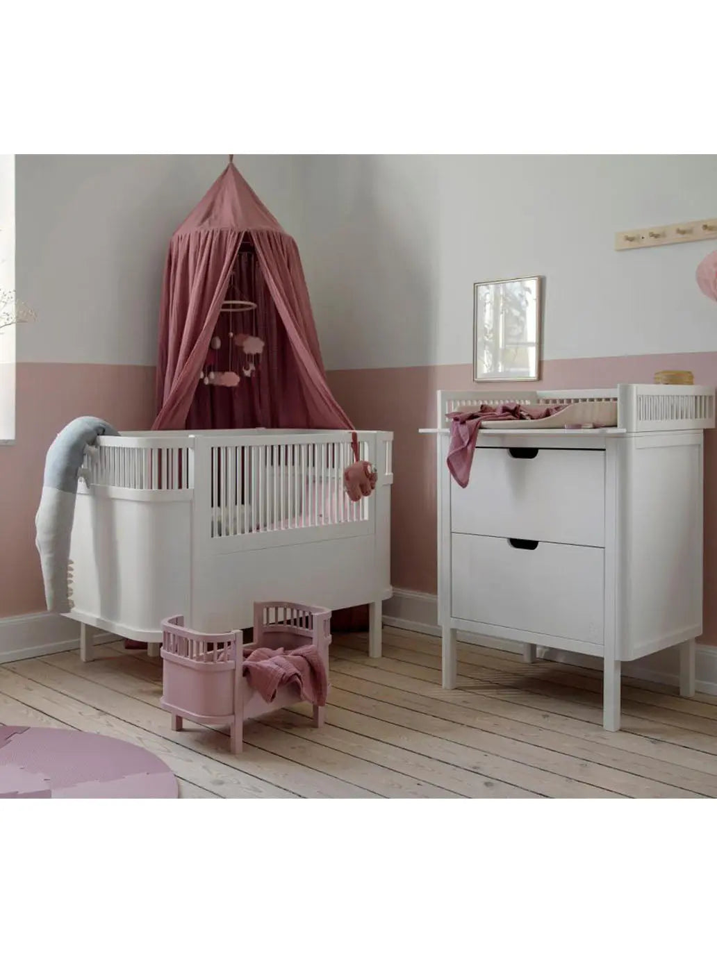 Łóżeczko rosnące z dzieckiem Sebra BEBE Concept 