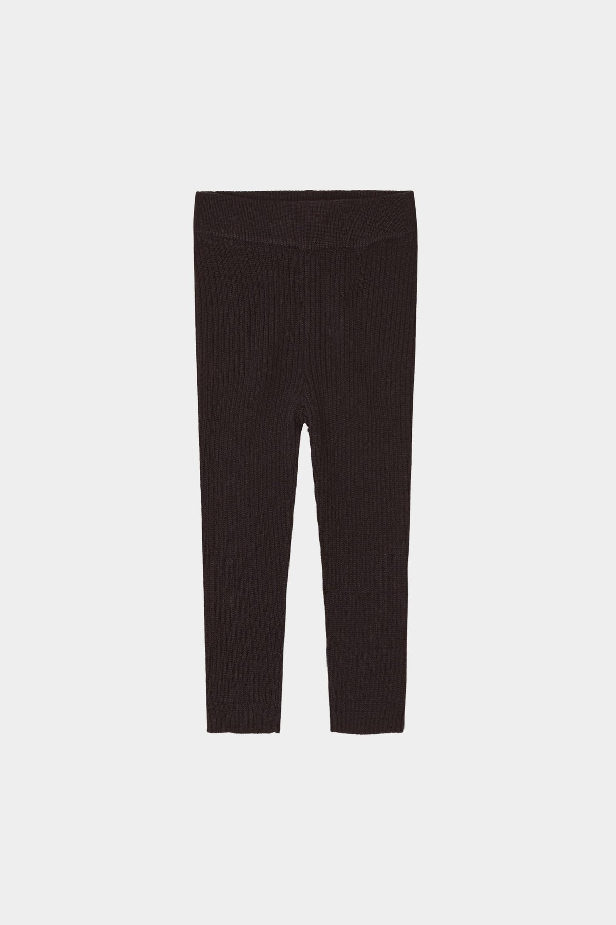 Legginsy z wełny merino Baby Leggings MOCCA