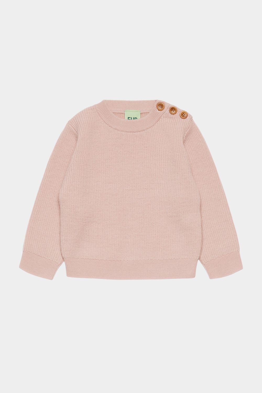 Baby-Ripppullover aus Merinowolle