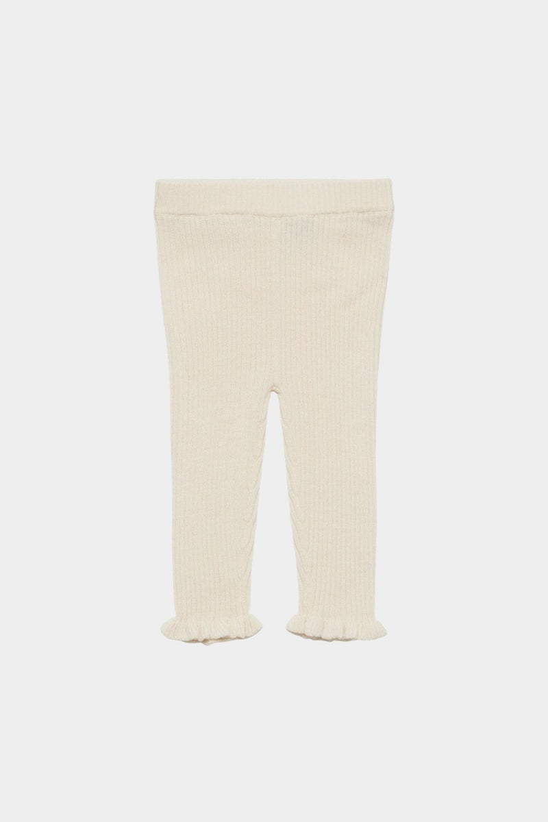 Legginsy z wełny merino Baby Ruffle Leggings