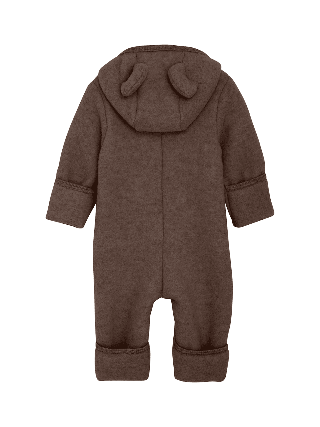 Overall Ears Wool Fleece BROWN MELANGE