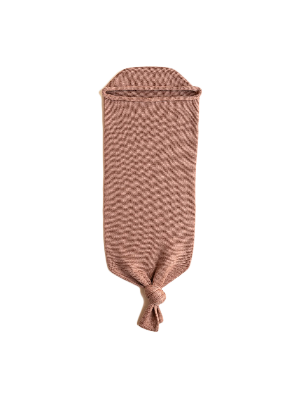 Kokon niemowlęcy z wełny merino TERRACOTTA