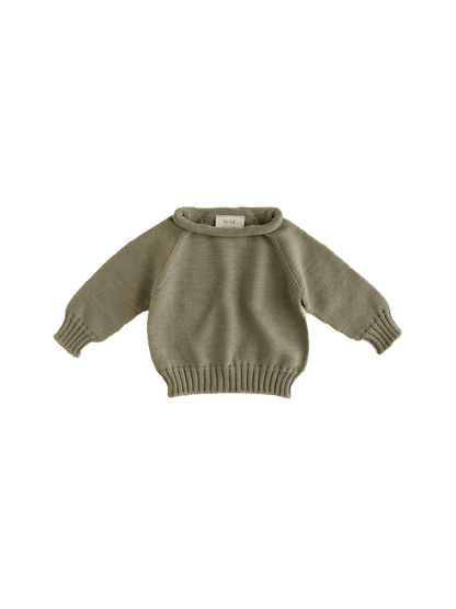 Nahtloser Pullover aus Georgette aus Merinowolle ARTICHOKE