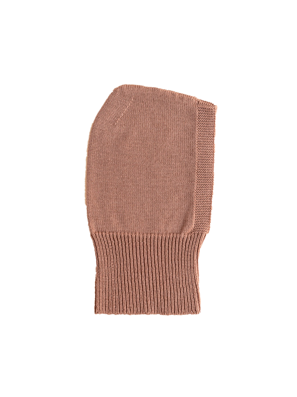Kominiarka z wełny merino Eddy TERRACOTTA