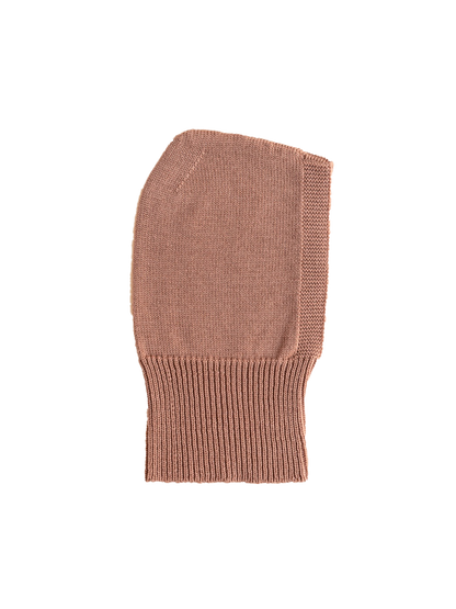 Kominiarka z wełny merino Eddy TERRACOTTA