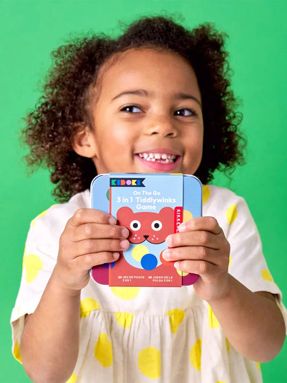 Kidoki On The Go Tiddlywinks Game Kikkerland BEBE Concept 