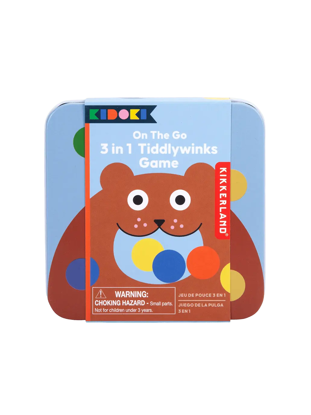 Kidoki On The Go Tiddlywinks Game Kikkerland BEBE Concept 