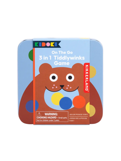 Kidoki On The Go Tiddlywinks Game Kikkerland BEBE Concept 