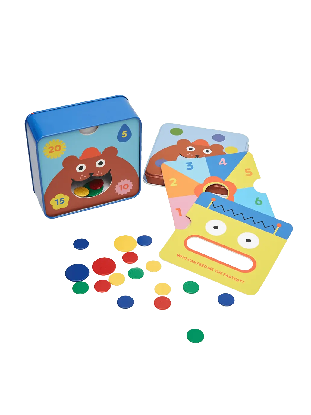 Kidoki On The Go Tiddlywinks Game Kikkerland BEBE Concept 