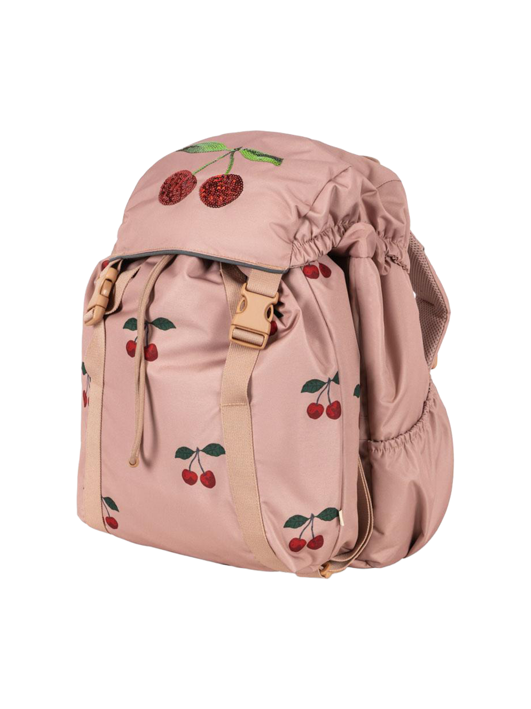 Zaino scolastico Clover con borsa e accessori MAHOGANY ROSE