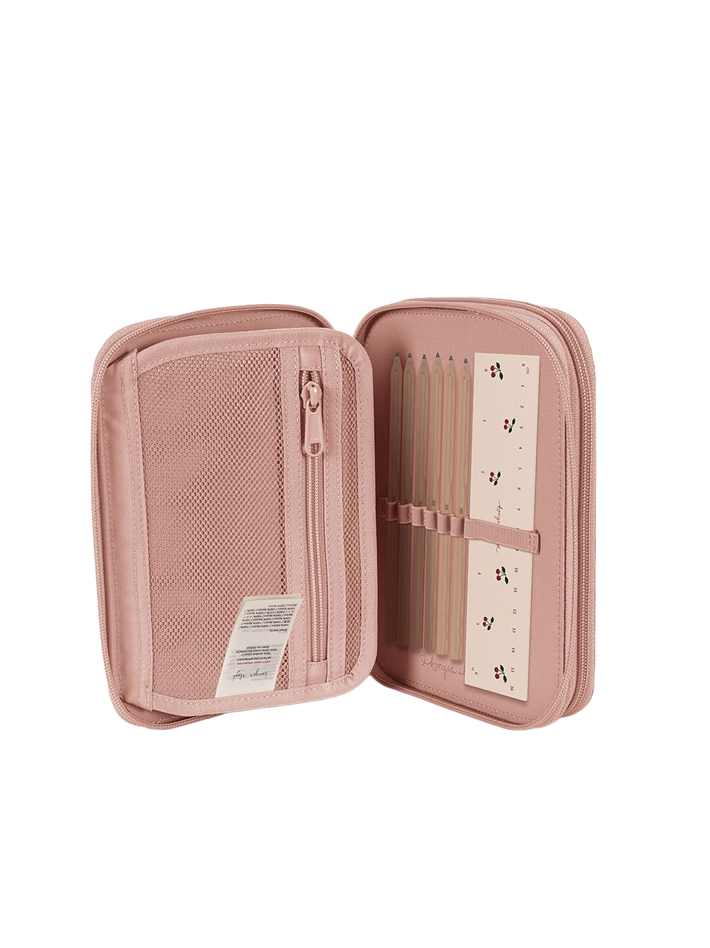 Trousse scolaire Clover avec accessoires MAHOGANY ROSE