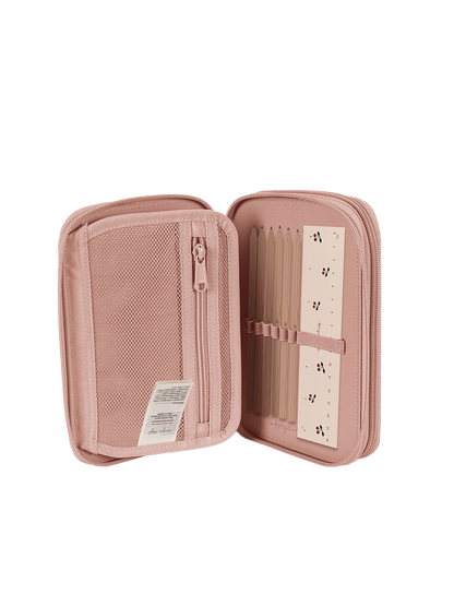 Trousse scolaire Clover avec accessoires MAHOGANY ROSE