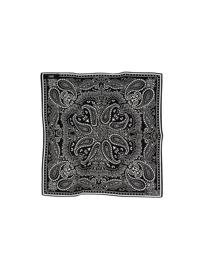 Mini sciarpa BLACK/ECRU
