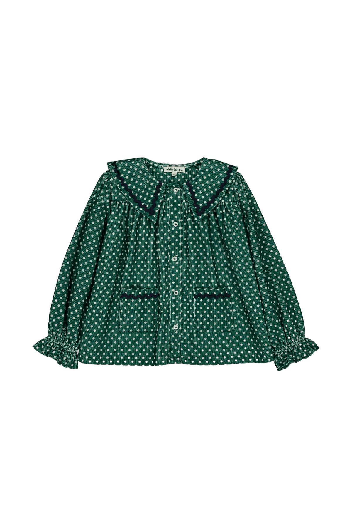 Flo blouse Mint Dots MINT DOTS