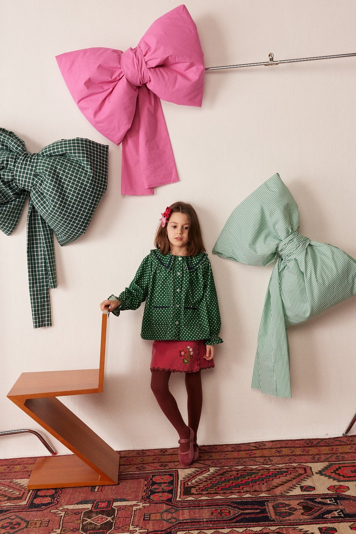 Flo blouse Mint Dots MINT DOTS