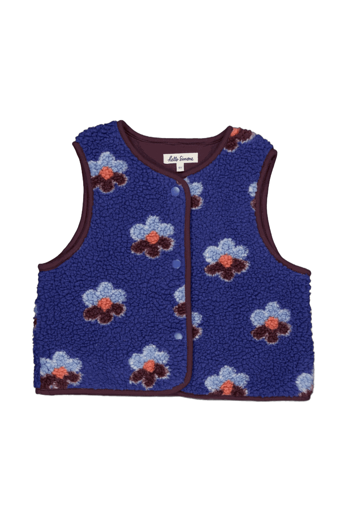 Mira fleece vest Flower Storm FLOWER STORM