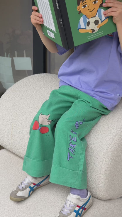 Fox Rolled up Pants