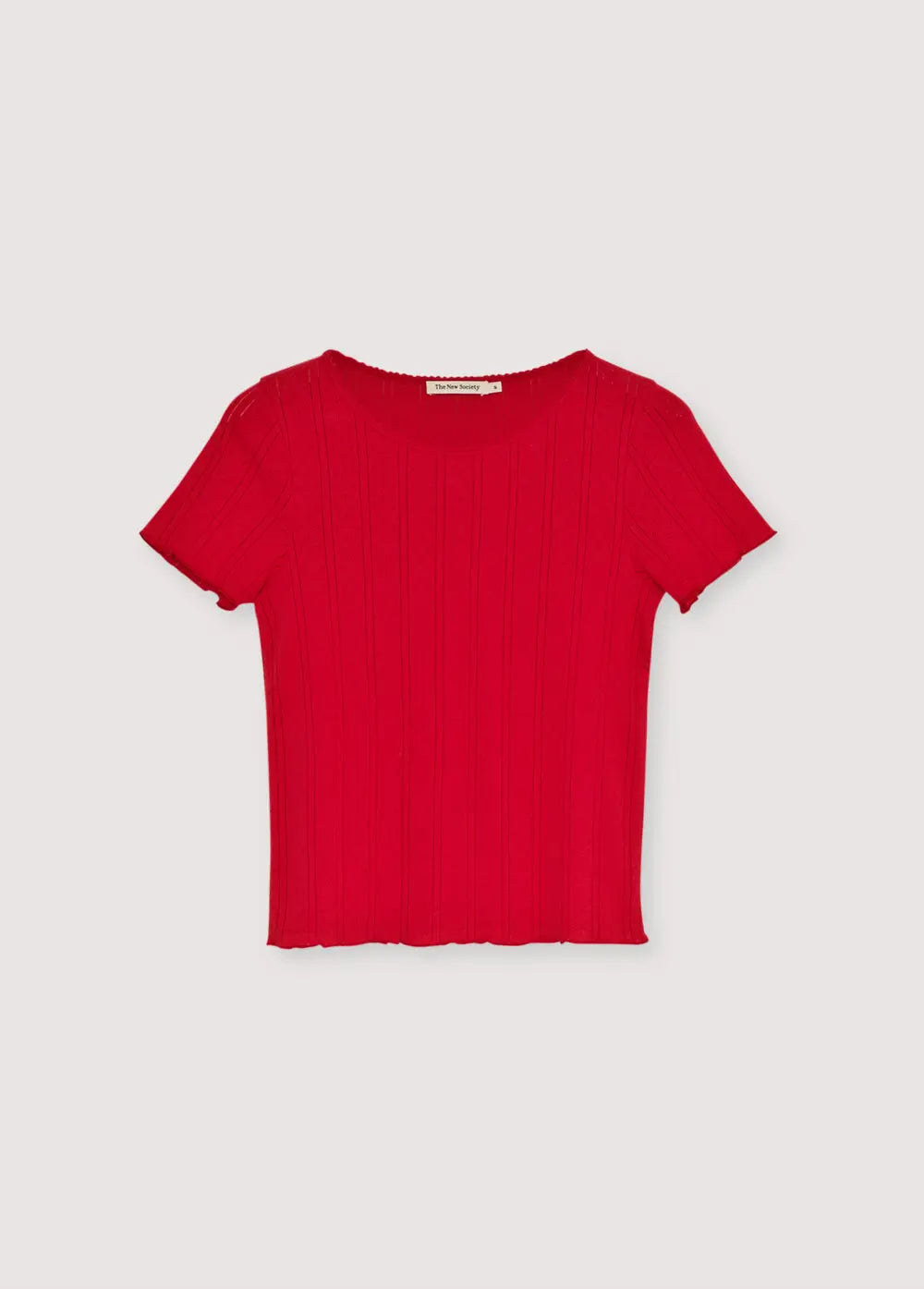 Romero Woman Tee Tulip Red The New Society BEBE Concept 