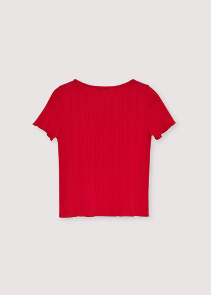 Romero Woman Tee Tulip Red The New Society BEBE Concept 