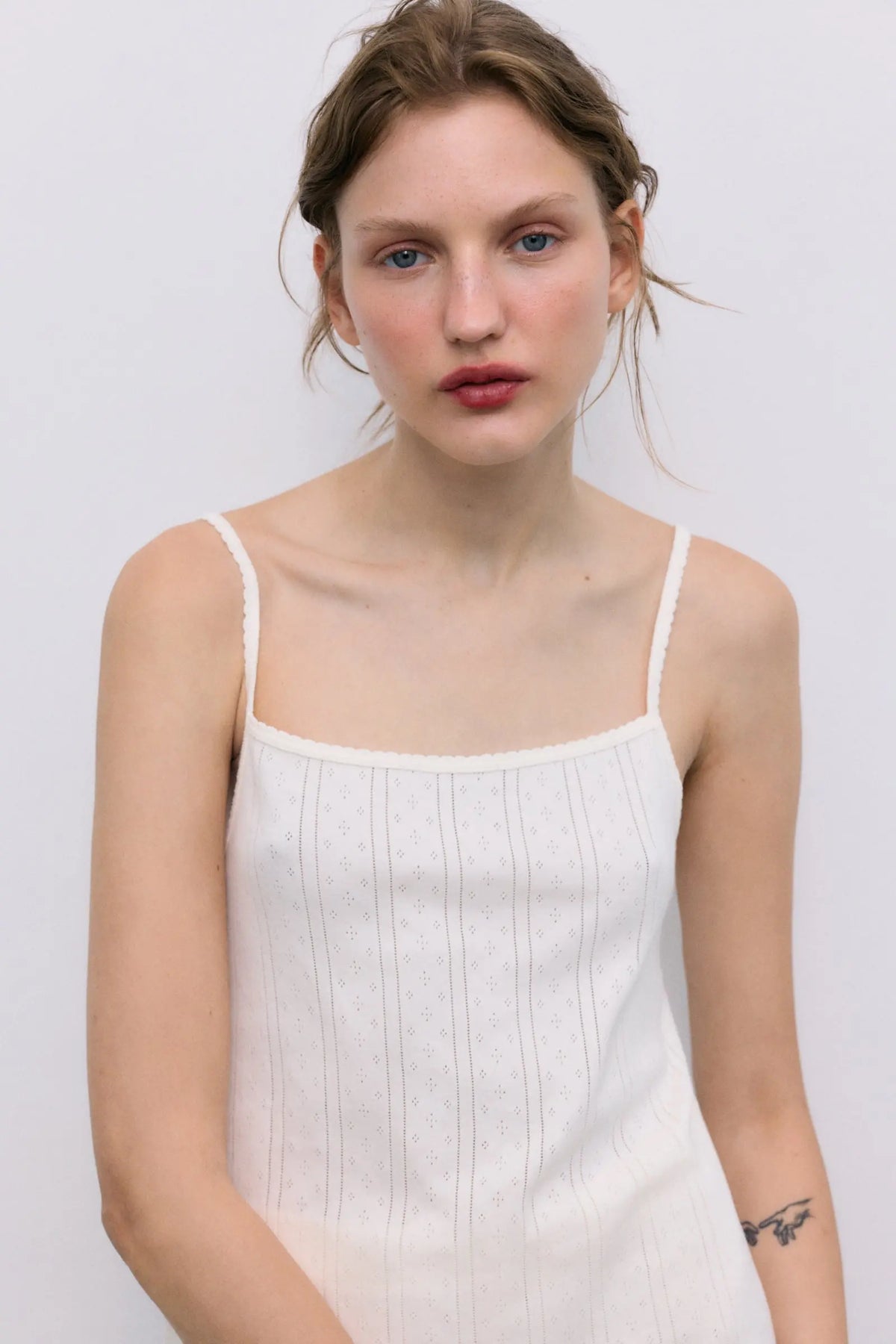 Romero Woman Top Ecru The New Society BEBE Concept 